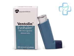 Generisk Ventoline Inhalator (Salbutamol Sulfate)